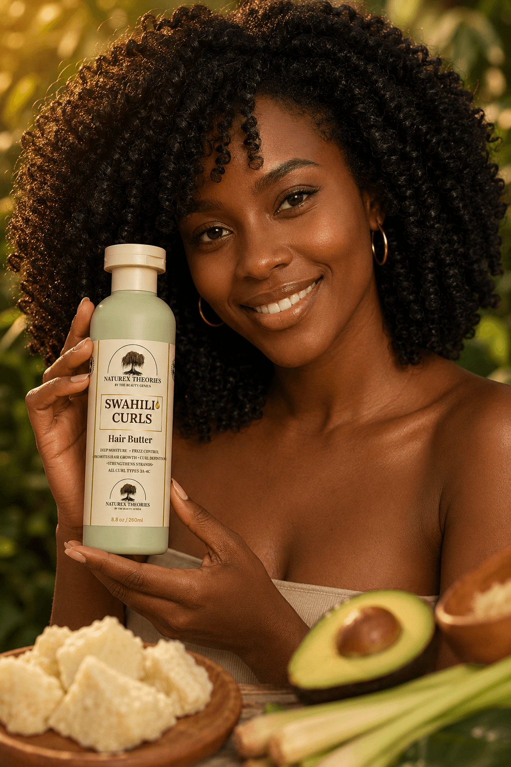 Swahili Curls Hair Butter lifestyle